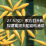 27.57亿！东方日升拟投建高效太阳能电池项目（图3）
