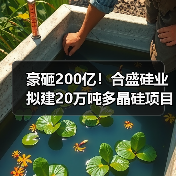 豪砸200亿!合盛硅业拟建20万吨多晶硅项目(图2) 豪砸200亿!合盛硅业拟建20万吨多晶硅项目(图2)