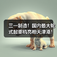 三一制造!国内最大轮式起重机亮相天津港!(图3) 三一制造!国内最大轮式起重机亮相天津港!(图3)