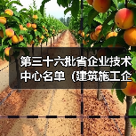 第三十六批省企业技术中心名单(建筑施工企业)出炉!(图1) 第三十六批省企业技术中心名单(建筑施工企业)出炉!(图1)