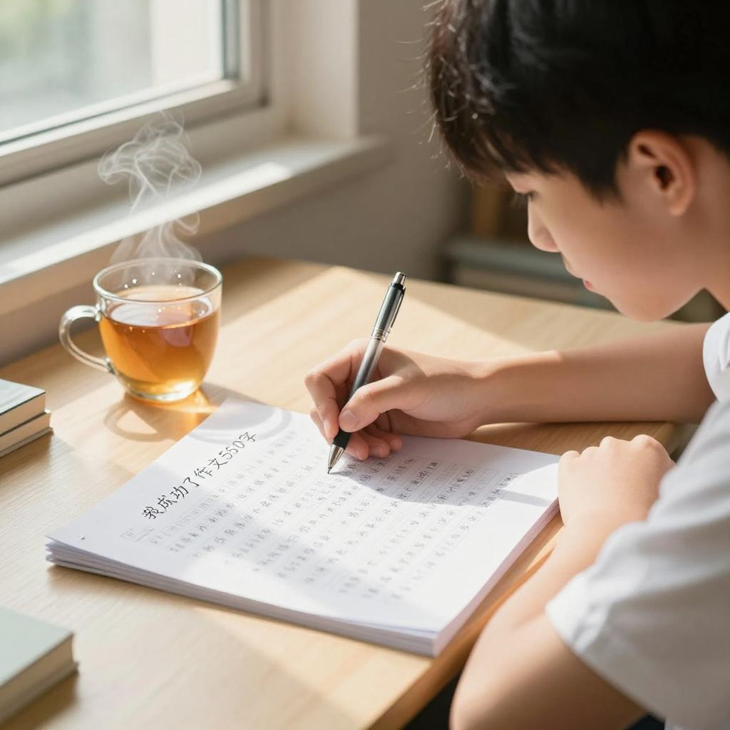 我成功了作文550字第一张图