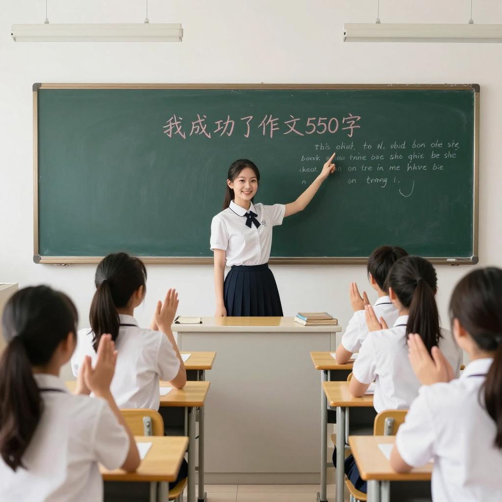 我成功了作文550字第二张图
