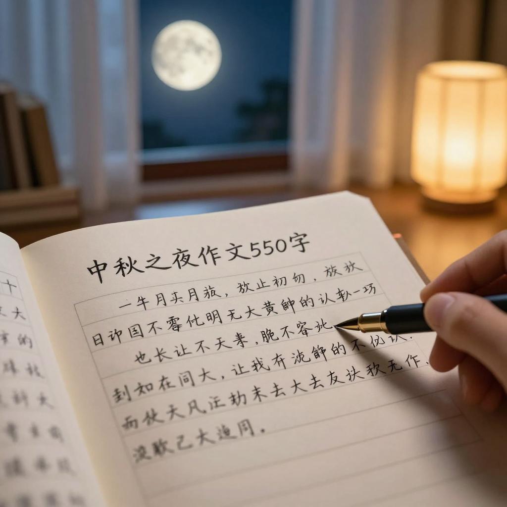 中秋之夜作文550字 中秋之夜作文550字第三张图