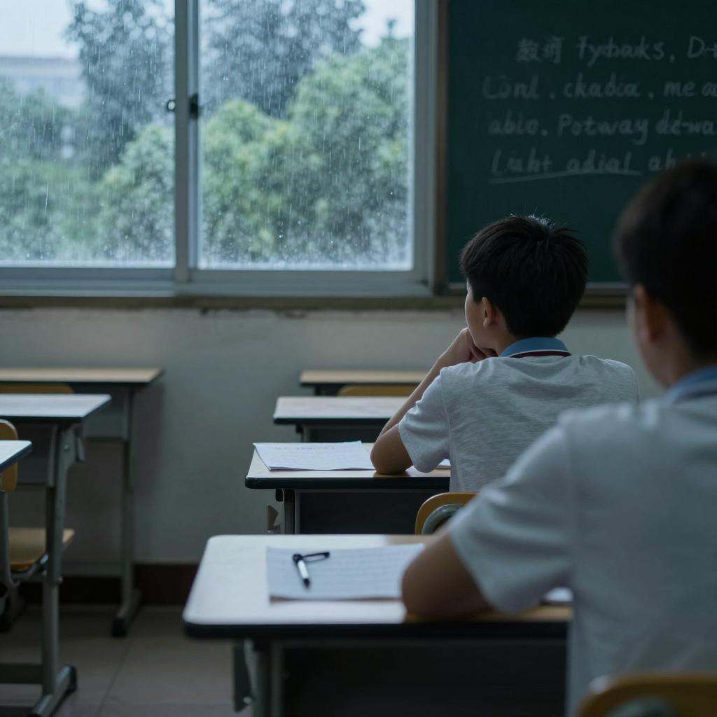 当老师不在教室的时候作文550字第一张图