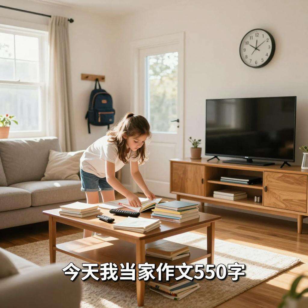 今天我当家作文550字第二张图
