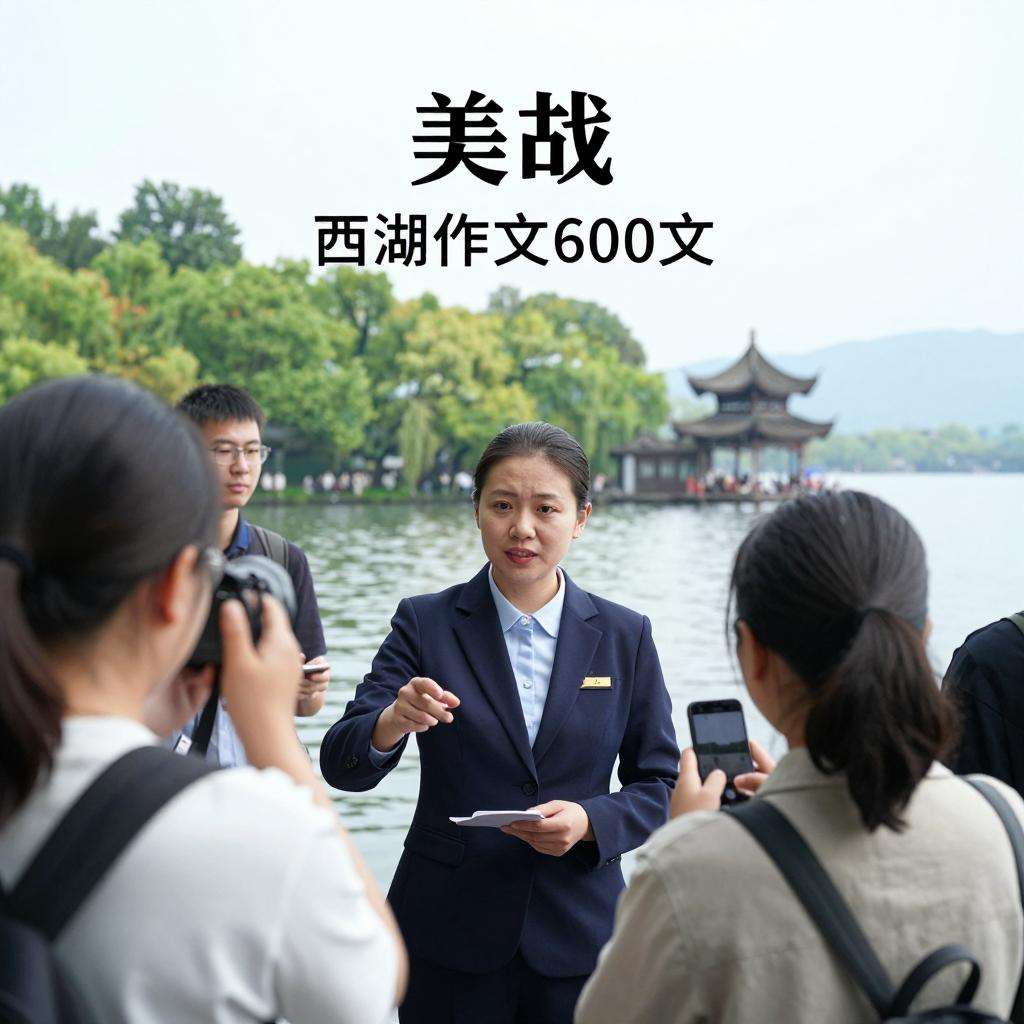 美哉，西湖作文600字第一张图