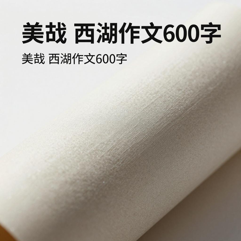 美哉，西湖作文600字第二张图
