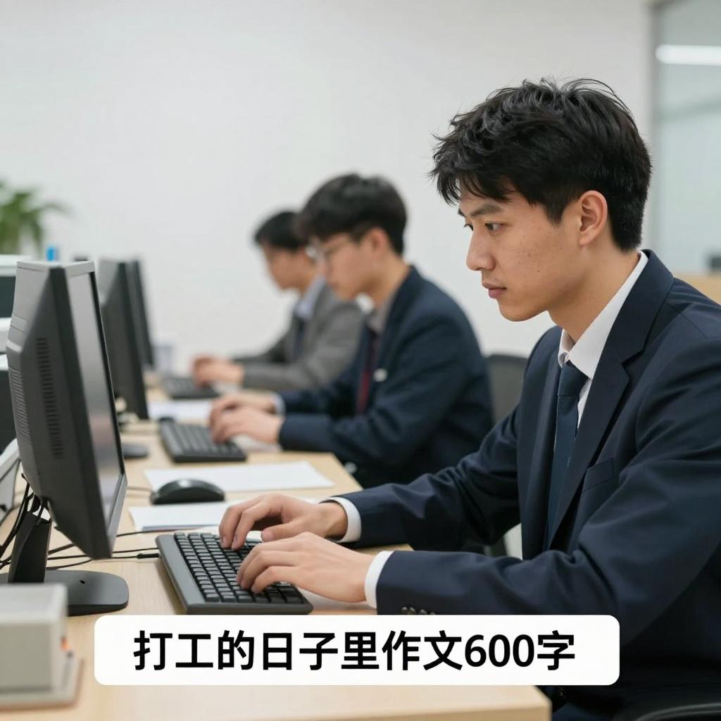 在“打工”的日子里作文600字第一张图