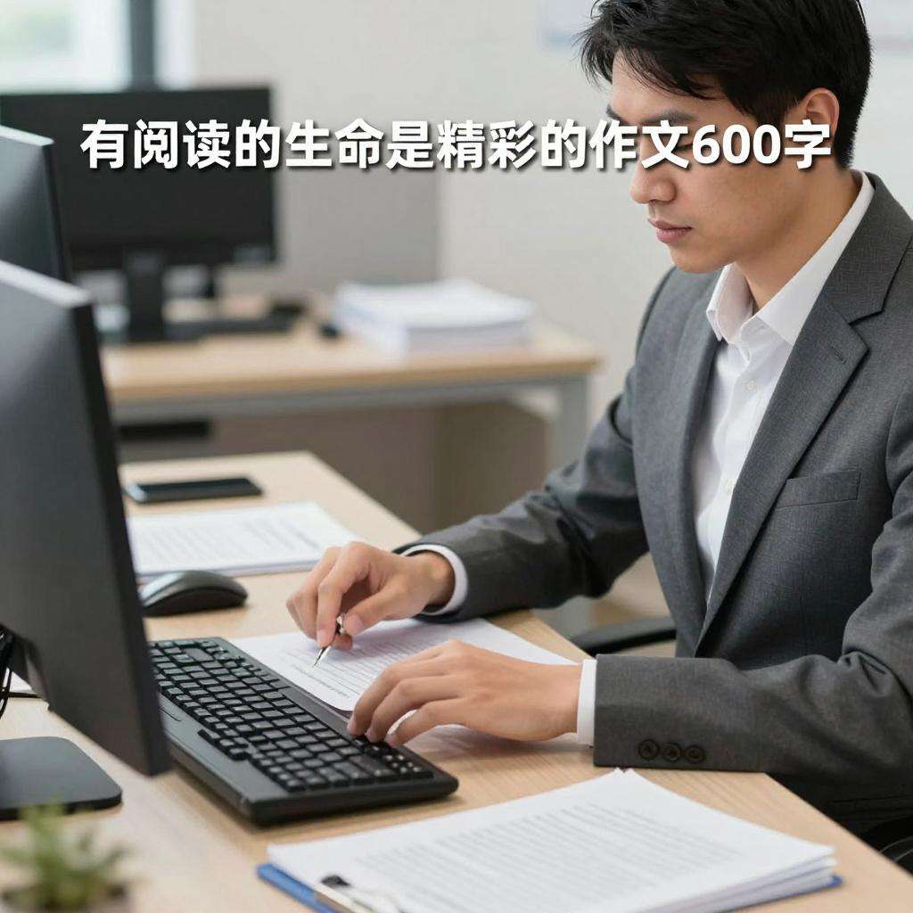 有阅读的生命是精彩的作文600字第一张图