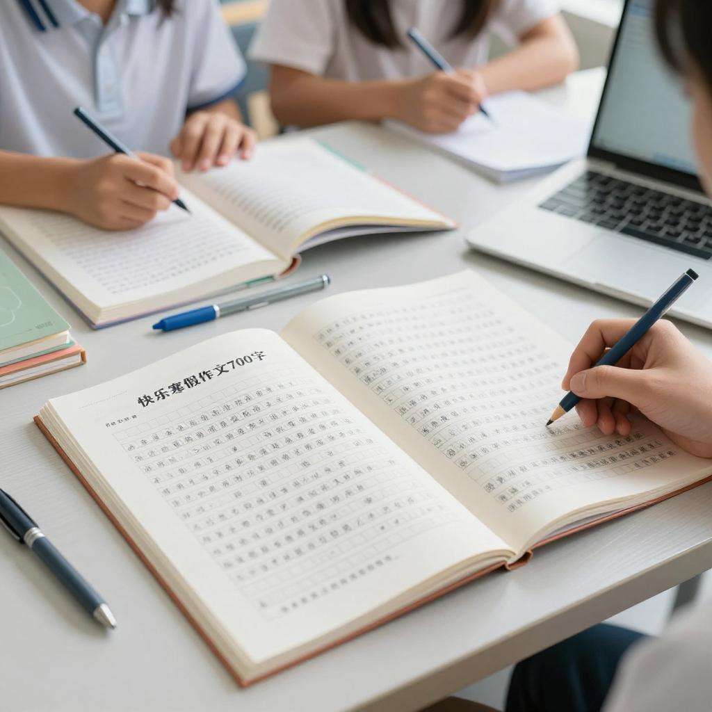 快乐寒假作文700字第三张图