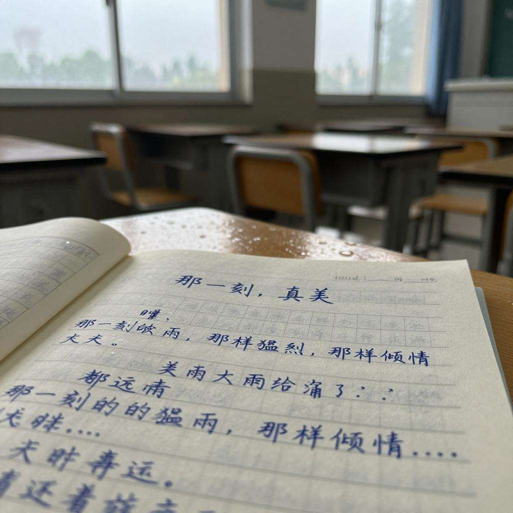 那一刻，真美作文400字第二张图