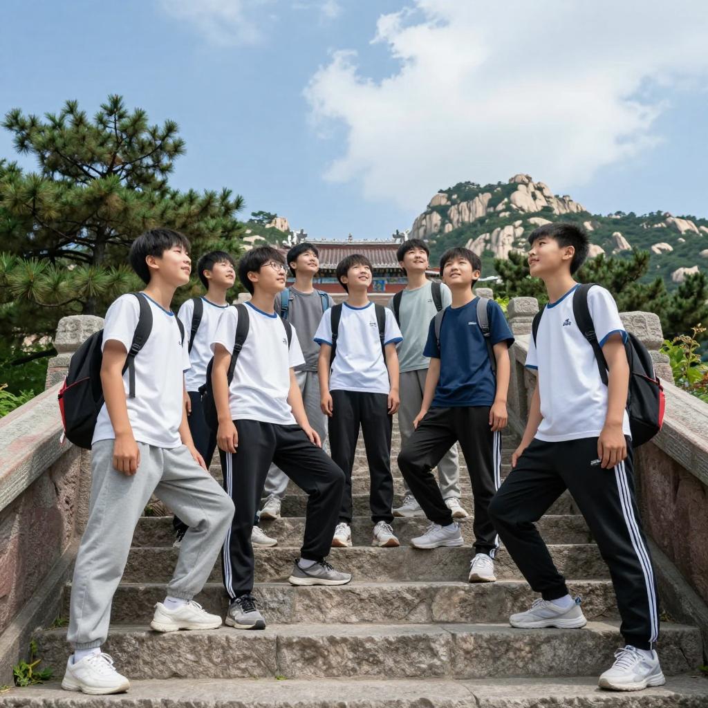 泰山作文450字第一张图