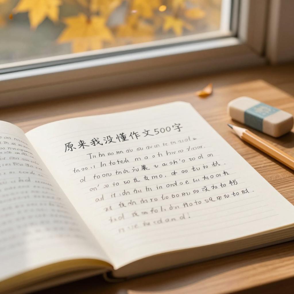 原来我没懂作文500字 原来我没懂作文500字第一张图