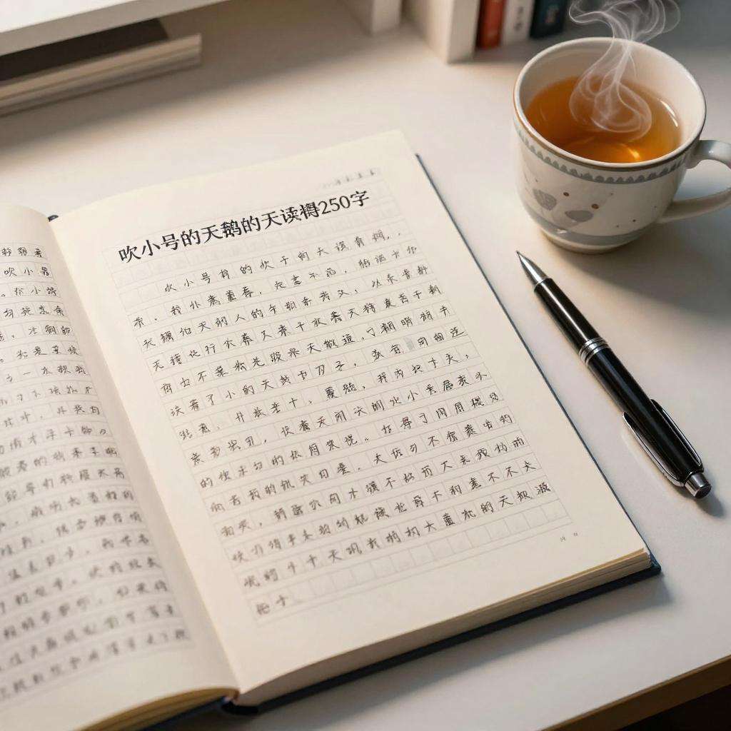 吹小号的天鹅的读后感250字第一张图