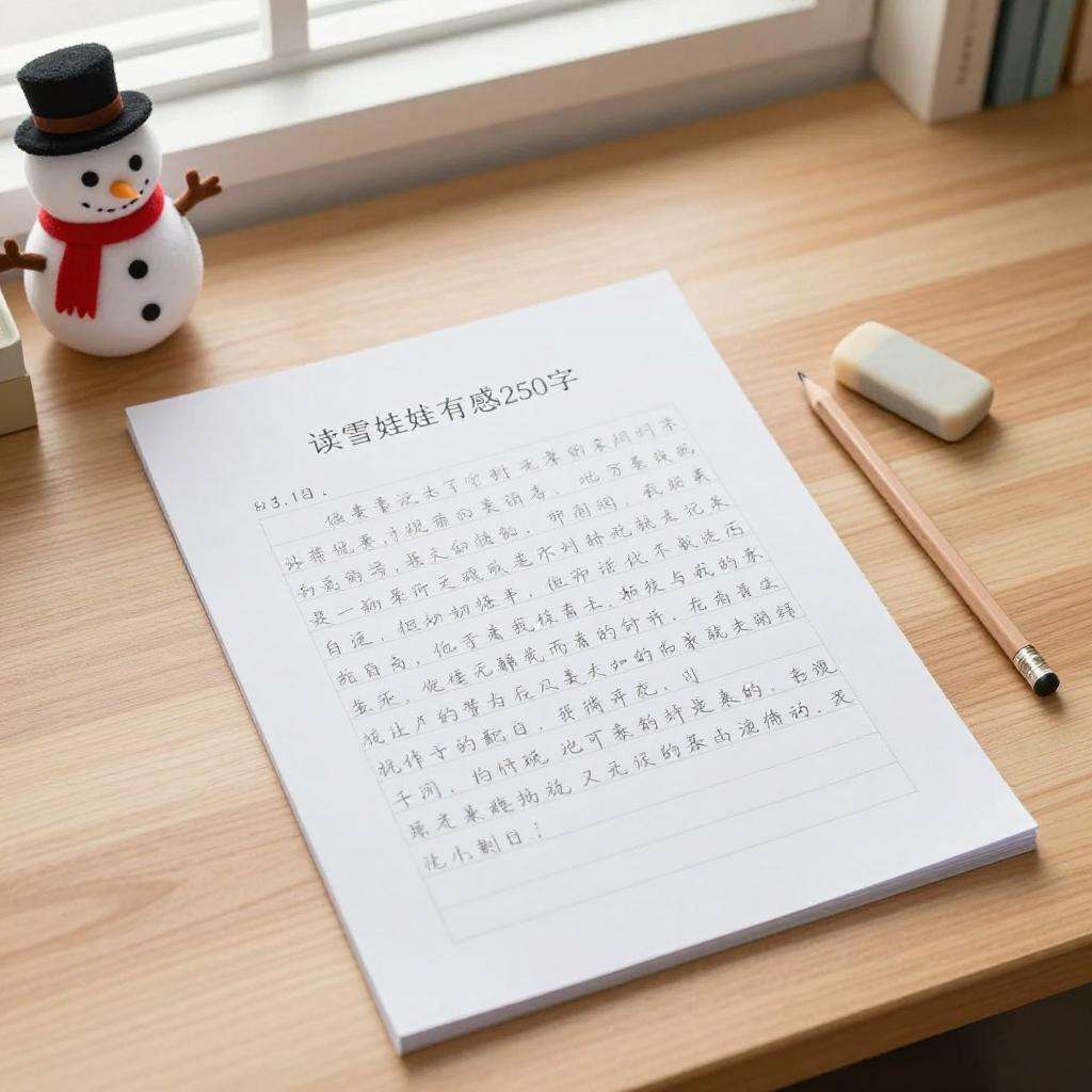 读雪娃娃有感250字第三张图