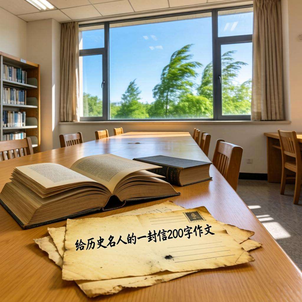 给历史名人的一封信200字作文第三张图