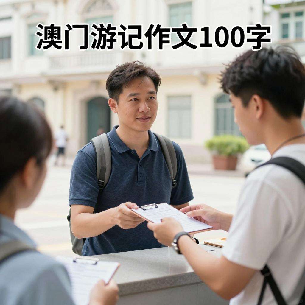 澳门游记作文100字第一张图