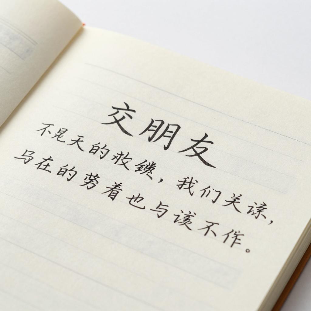交朋友作文50字第二张图