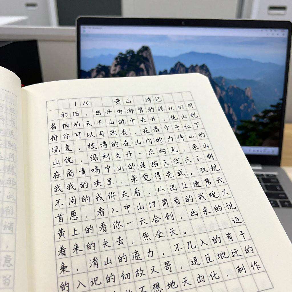 黄山游记作文100字 黄山游记作文100字第三张图