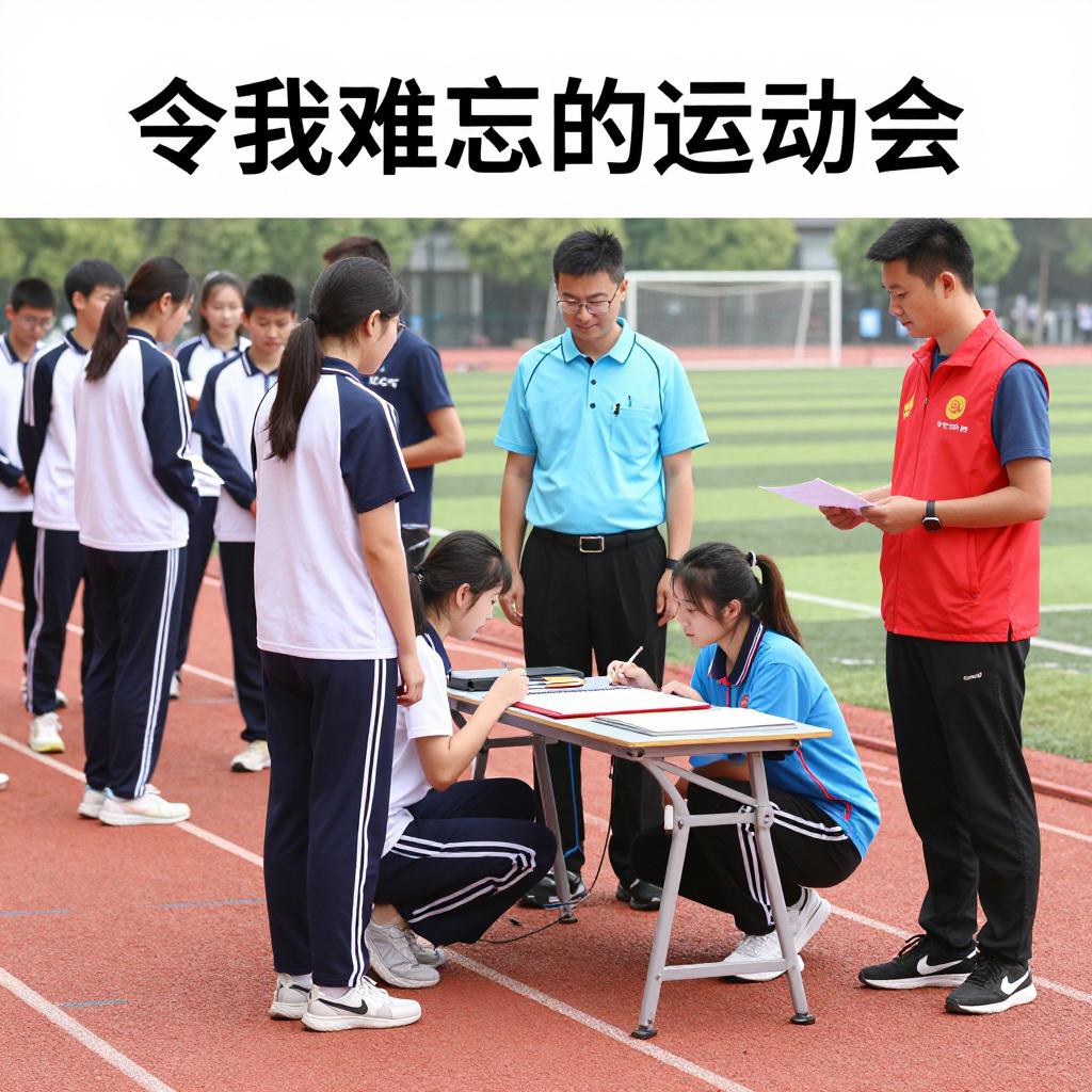 令我难忘的运动会作文50字第一张图