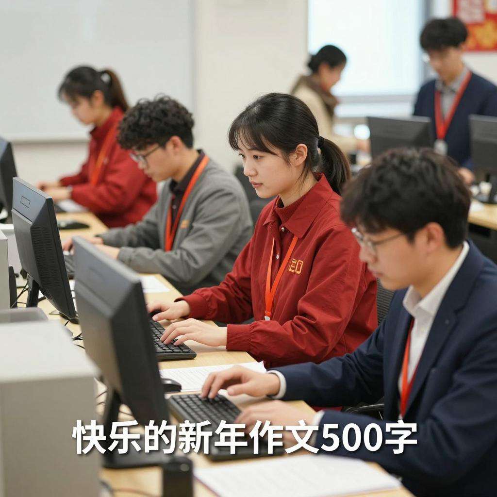 快乐的新年作文500字 快乐的新年作文500字第一张图