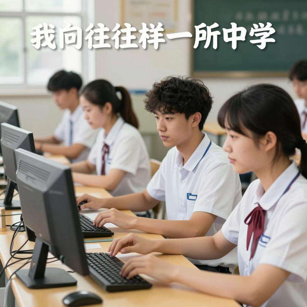我向往这样一所中学作文500字第一张图