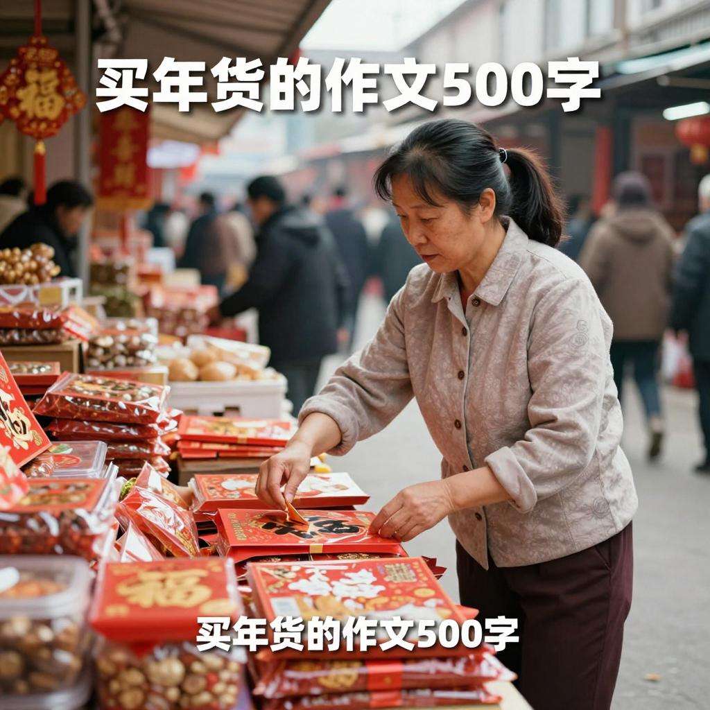 买年货的作文500字第一张图