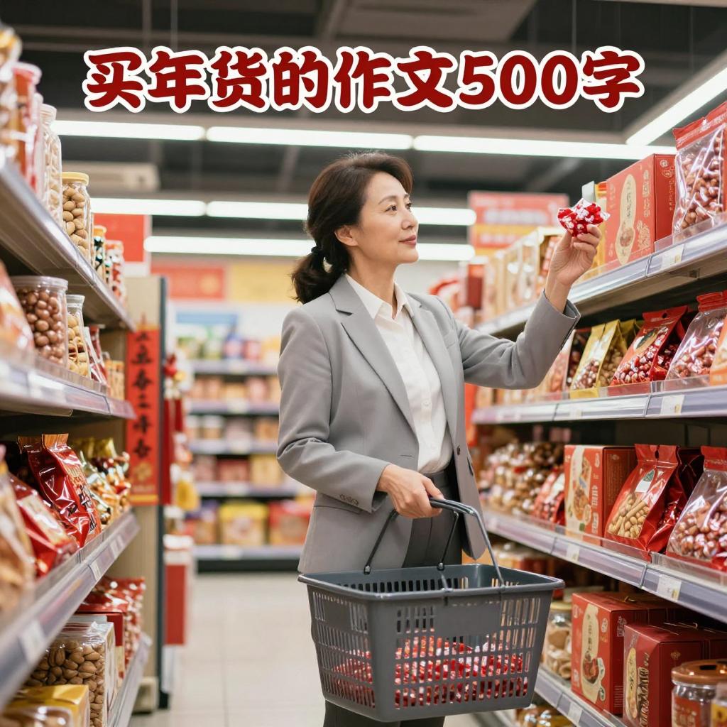 买年货的作文500字第三张图
