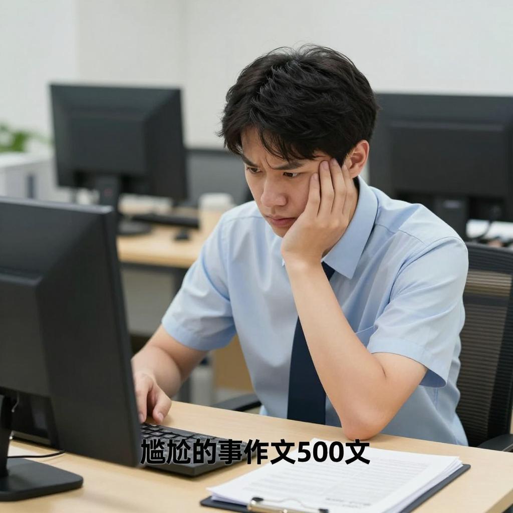 尴尬的事作文500字第一张图