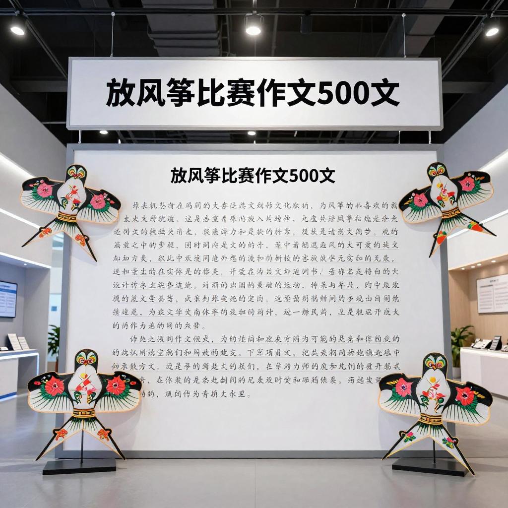 放风筝比赛作文500字第三张图