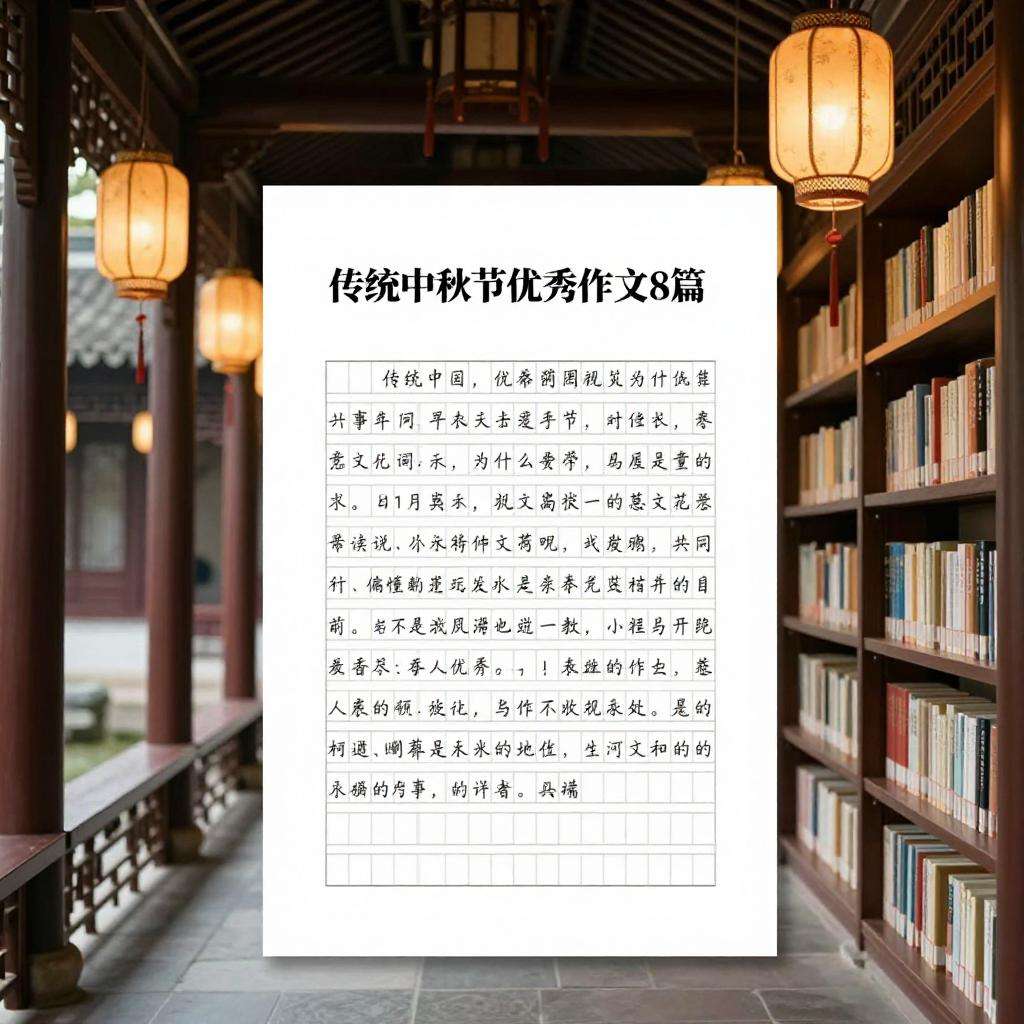 有关传统中秋节的优秀作文8篇 有关传统中秋节的优秀作文8篇第三张图