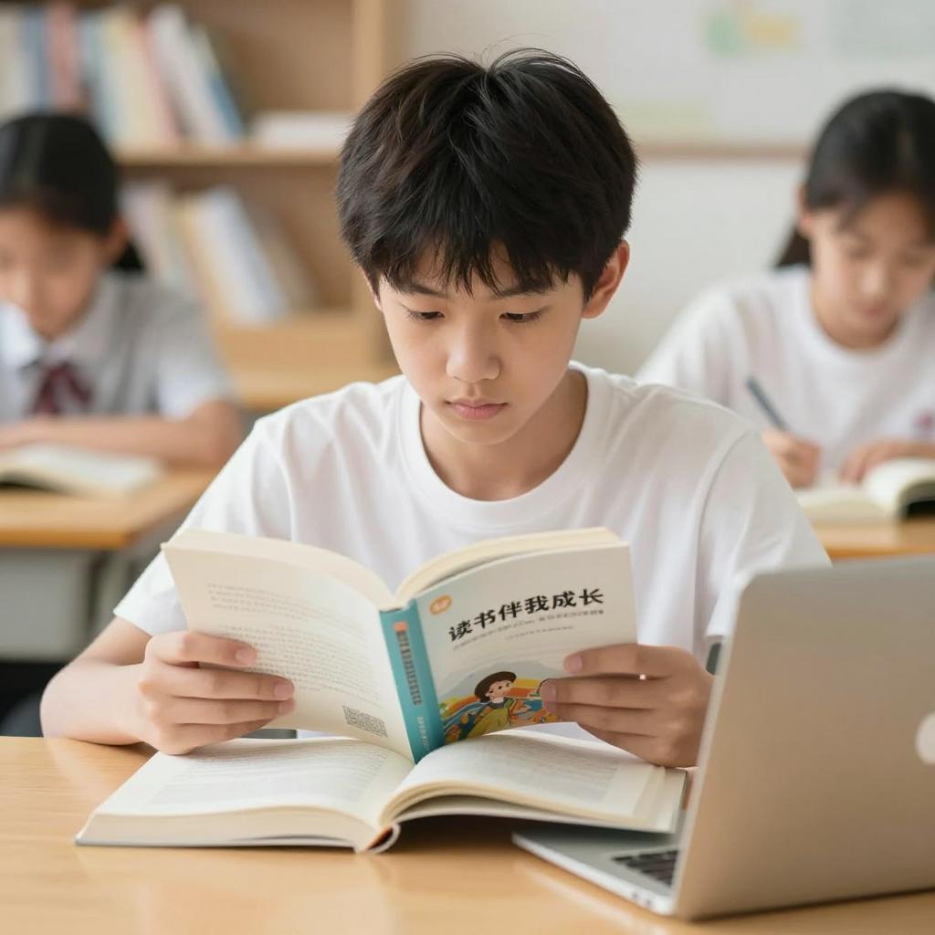 读书伴我成长作文600字第一张图