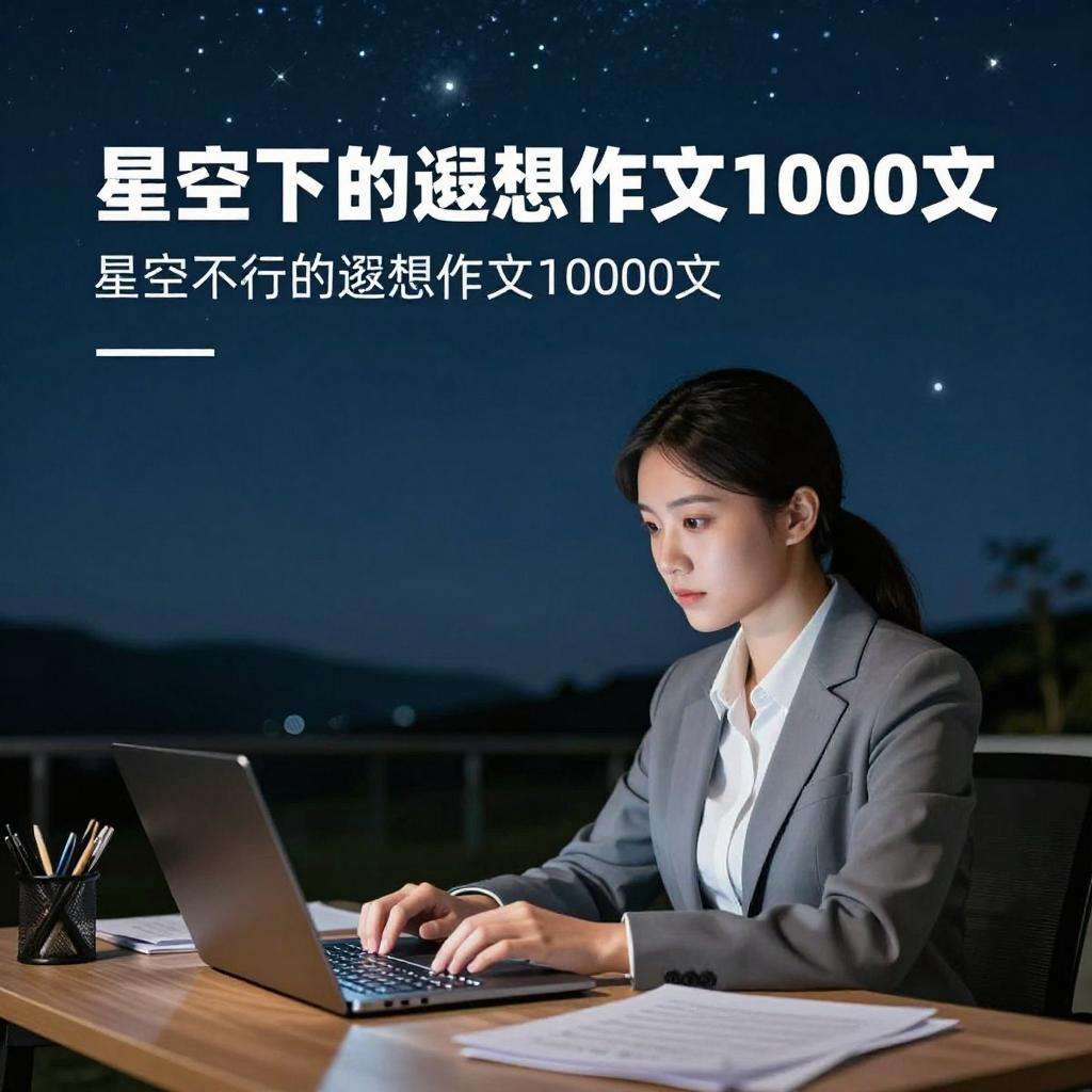 星空下的遐想作文1000字第一张图