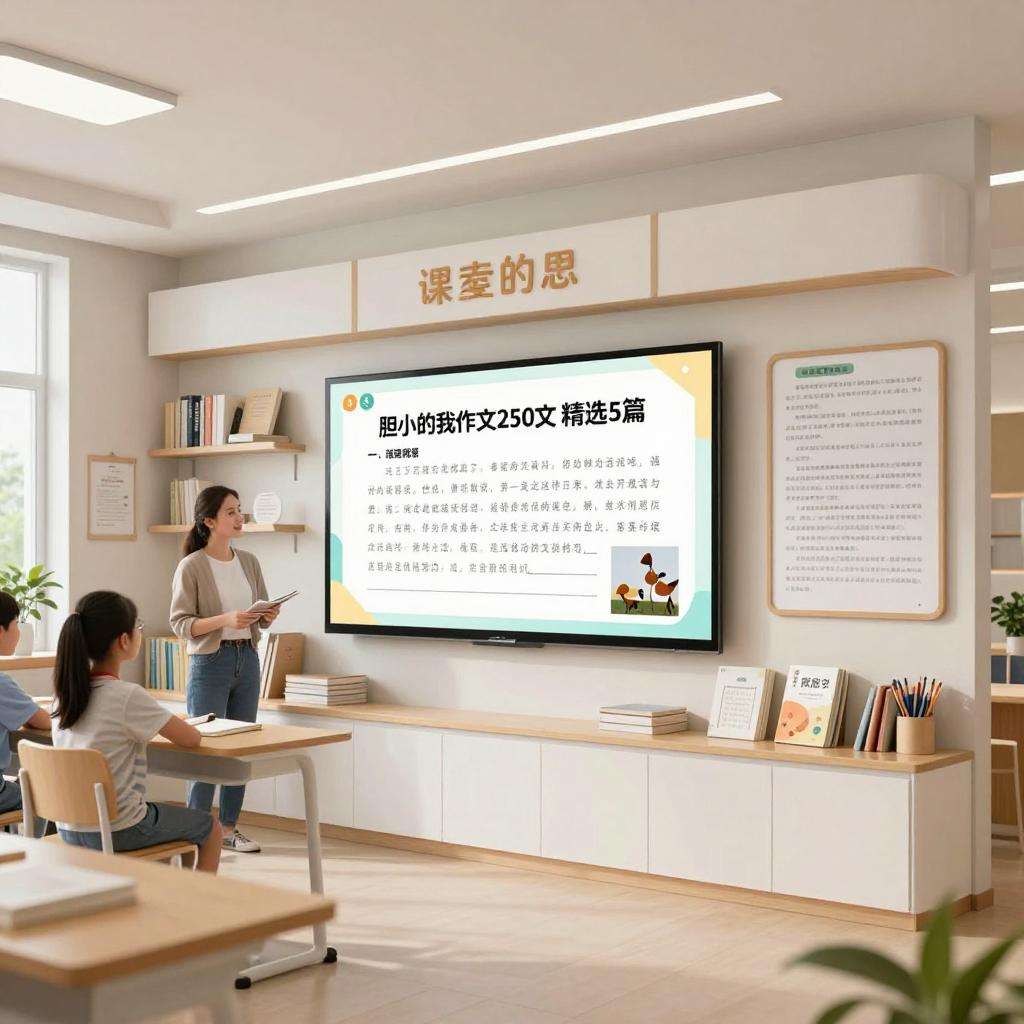 胆小的我作文250字(精选5篇)第三张图