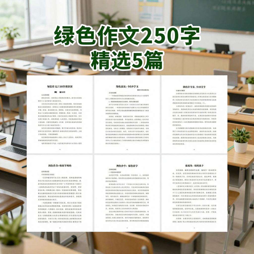 绿色作文250字(精选5篇) 绿色作文250字(精选5篇)第三张图