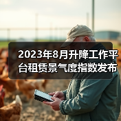 2023年8月升降工作平台租赁景气度指数发布(图2) 2023年8月升降工作平台租赁景气度指数发布(图2)