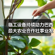临工设备持续助力巴西最大农业合作社事业发展（图1）