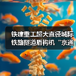 铁建重工超大直径城际铁路隧道盾构机“京通号”下线(图2) 铁建重工超大直径城际铁路隧道盾构机“京通号”下线(图2)