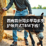 西南首台同步平导多支护敞开式TBM下线!(图4) 西南首台同步平导多支护敞开式TBM下线!(图4)