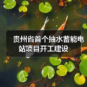 贵州省首个抽水蓄能电站项目开工建设