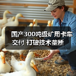 国产300吨级矿用卡车交付 打破技术垄断(图3) 国产300吨级矿用卡车交付 打破技术垄断(图3)