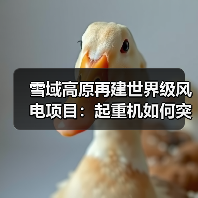 雪域高原再建世界级风电项目:起重机如何突破高海拔挑战?(图2) 雪域高原再建世界级风电项目:起重机如何突破高海拔挑战?(图2)