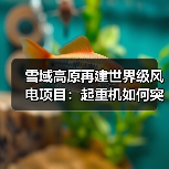 雪域高原再建世界级风电项目:起重机如何突破高海拔挑战?(图3) 雪域高原再建世界级风电项目:起重机如何突破高海拔挑战?(图3)