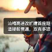 汕梅高速改扩建首座隧道提前贯通,攻克多项技术难题(图4) 汕梅高速改扩建首座隧道提前贯通,攻克多项技术难题(图4)