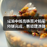 成渝中线高铁首片箱梁预制完成,智能建造提速效率提升(图4) 成渝中线高铁首片箱梁预制完成,智能建造提速效率提升(图4)