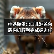 中铁装备出口非洲首台盾构机顺利完成掘进任务，实现全线贯通