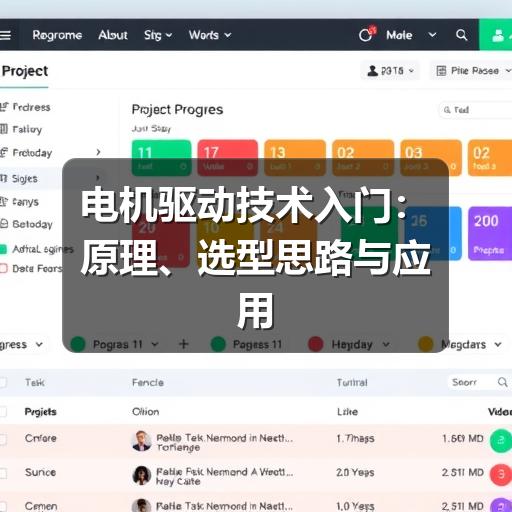电机驱动技术入门：原理、选型思路与应用要点