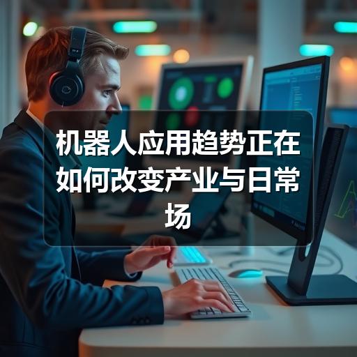 机器人应用趋势正在如何改变产业与日常场景