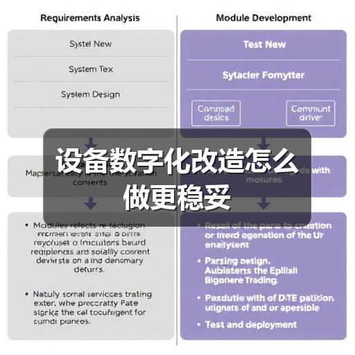 设备数字化改造怎么做更稳妥