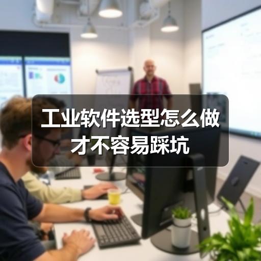 工业软件选型怎么做才不容易踩坑